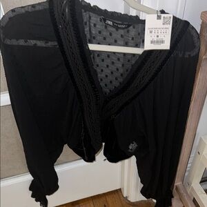 Zara Black Women's Top